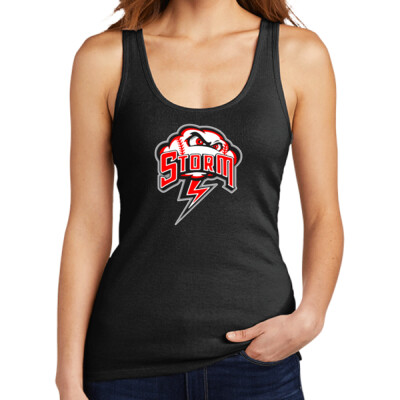 Storm Cloud Rib Tank Top  Thumbnail