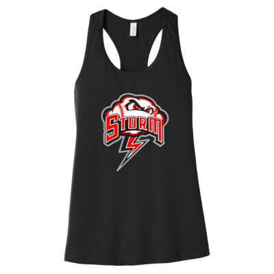 Storm Cloud Baseball Flowy Tank  Thumbnail